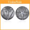 Moneda Conmemorativa de Lucifer con Material de Aleación para Regalo y Recuerdos de Fiesta
