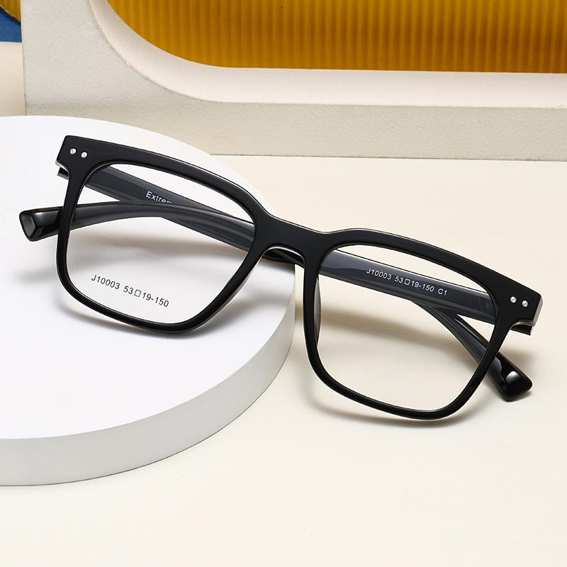 JYL TS Men's Square Optical - Versatile Trendy Myopia-Ready Frames GTP-J10003