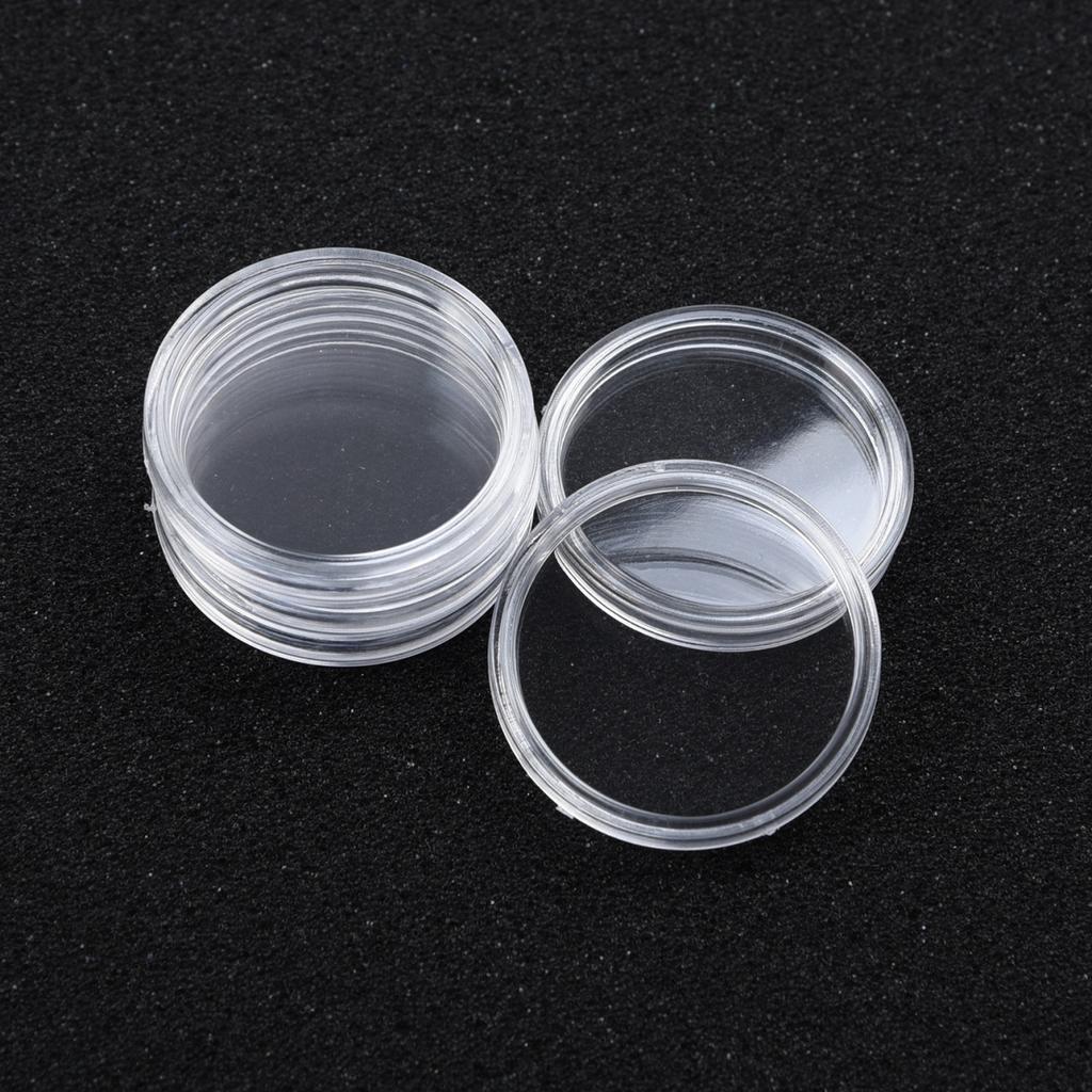 Coin Boxes Plastic Storage Collectibles Cases Display Anti-scratch Fashion
