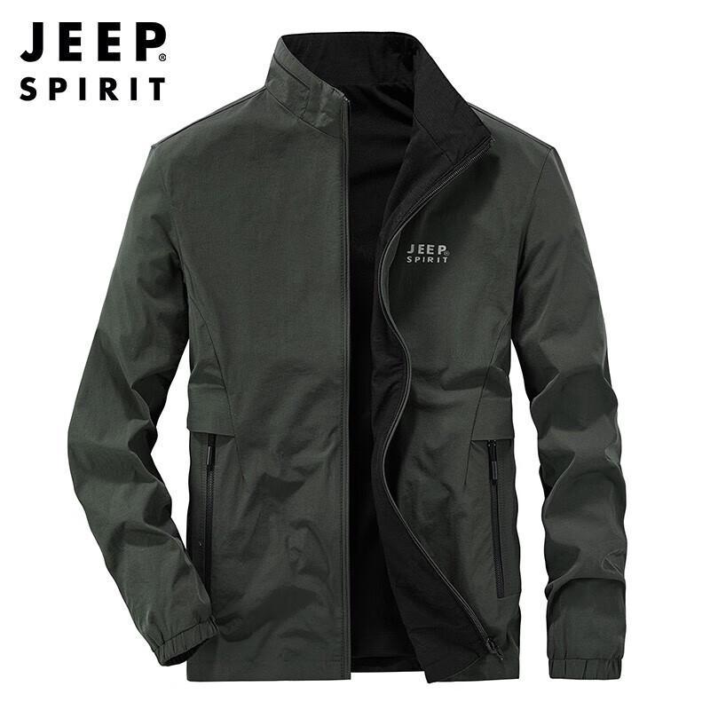 

JEEP SPIRIT Men s Reversible Casual Jacket 4XL