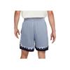 Nike Mesh Lace-Up Loose Moisture-Wicking Mid-Rise Short Basketball Shorts Men Shorts Gray Blue DQ5657-493