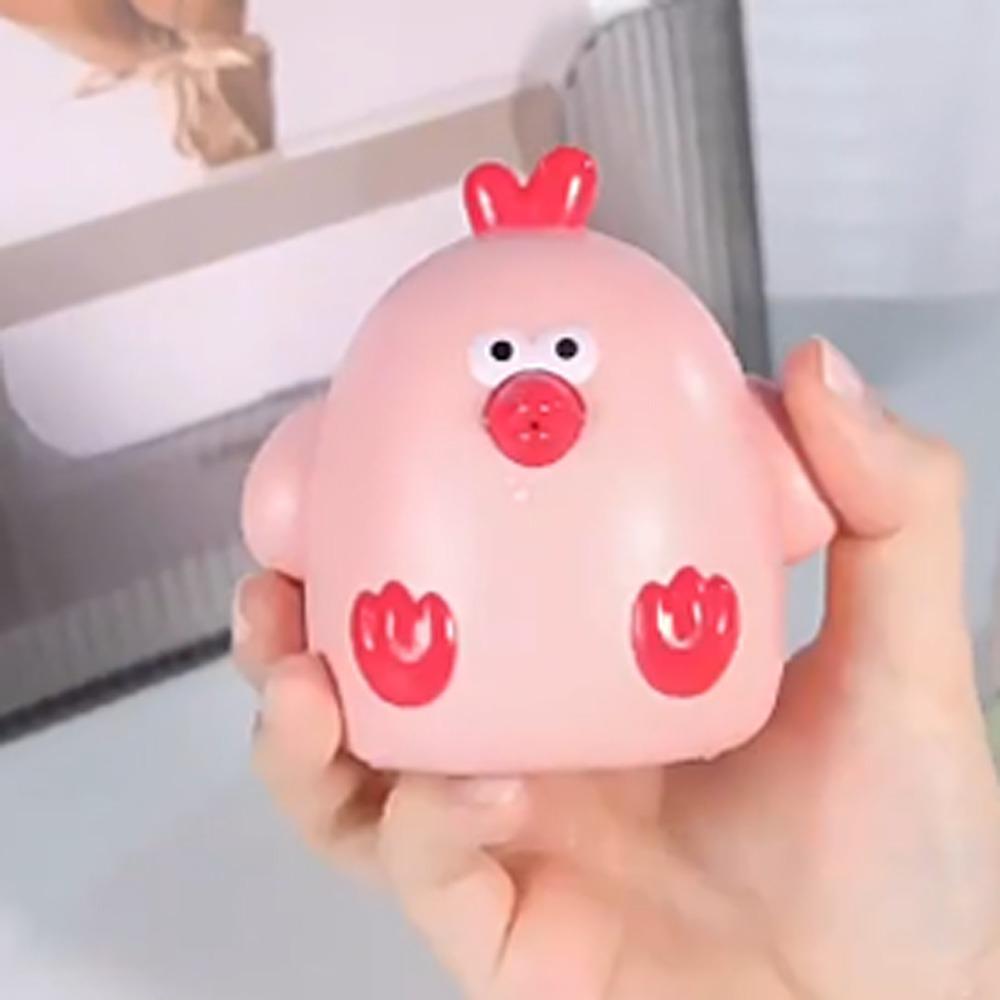 Spray Water Baby Bath Toys Yellow Chicken Swimming Water Toys Water Squirt Toy Summer