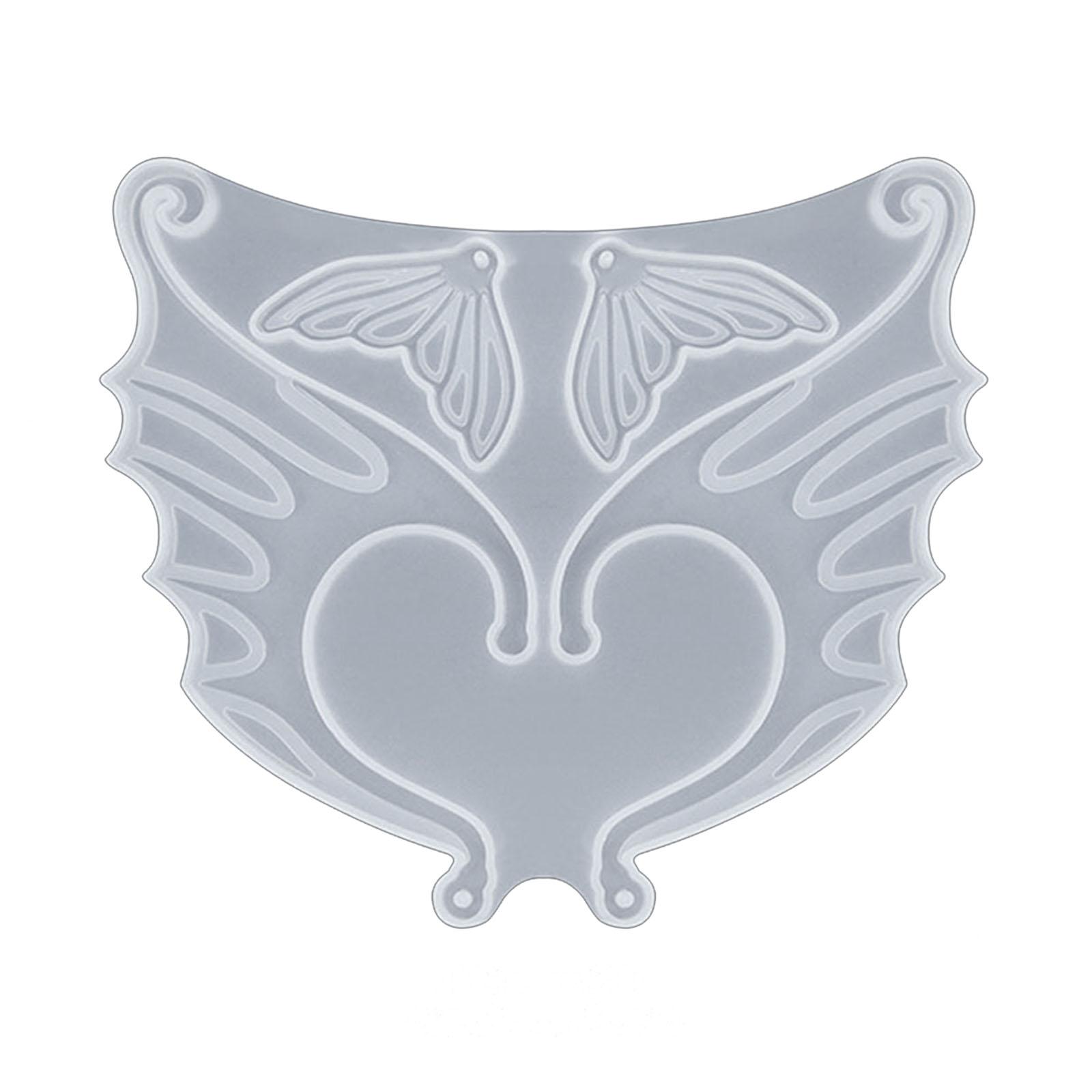 

Затискачі для вух ельфа Силіконова форма Крило феї Без пірсингу Сережки Манжети для вух Кришталеві форми Форми для ювелірних виробів 2