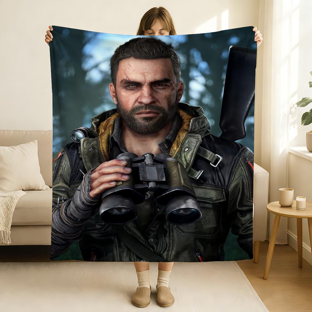 Game Dying Light The Beast Blanket Soft and Skin Friendly For Couch Bed Napping Bedspread All Seasons Comforter