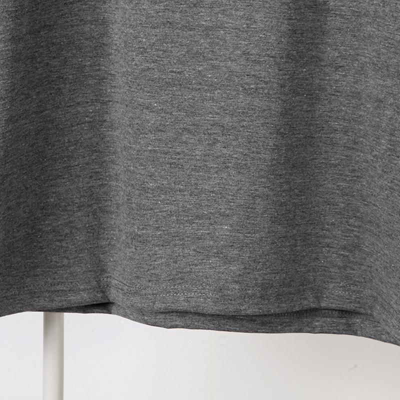 Hirsionsan T-shirt i bomull med löst tryck Dam Sommar Casual Nya Koreanska Trendiga Kortärmade T-shirts Kvinna Cool Girl Ins Toppar