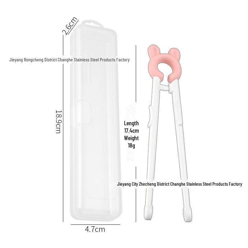Children's Cartoon Training Chopsticks - Cute, Rebound Practice Chopsticks for Easy Dining
