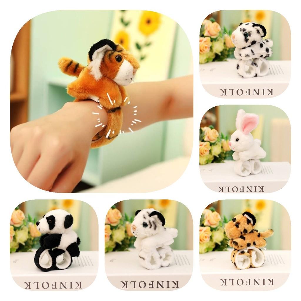 Adorable Cartoon Animal Plush Tiger Tail Claw Gloves For Kids Performance Playtime