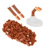 Nail Art Training Practice Finger Bendable Joints False Nail Tips Finger Mannequin with Base