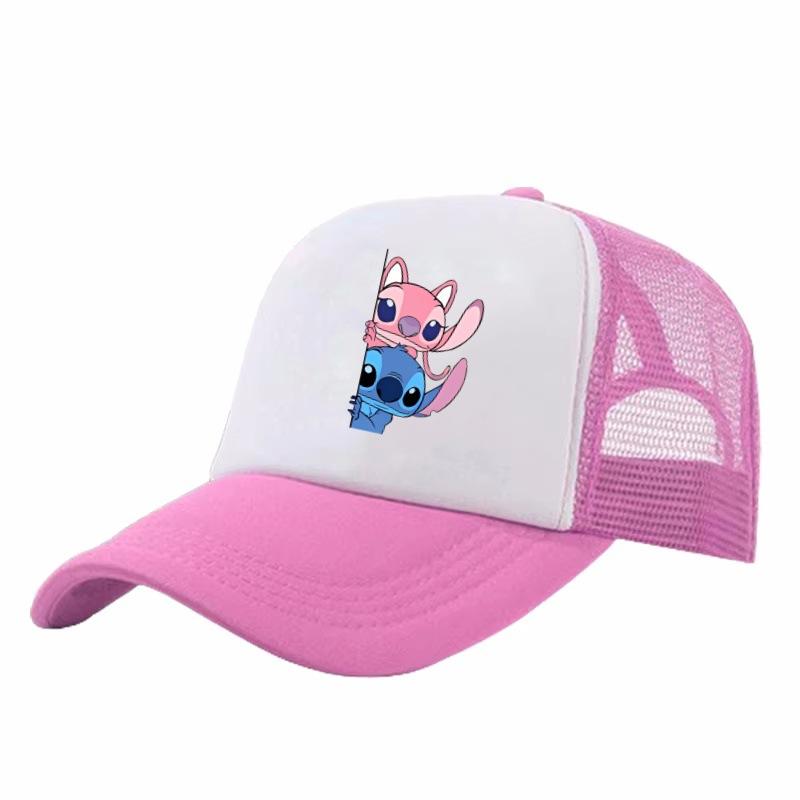 Adjustable Casual Baseball Cap, Kids  Printed Mesh Sun Hat