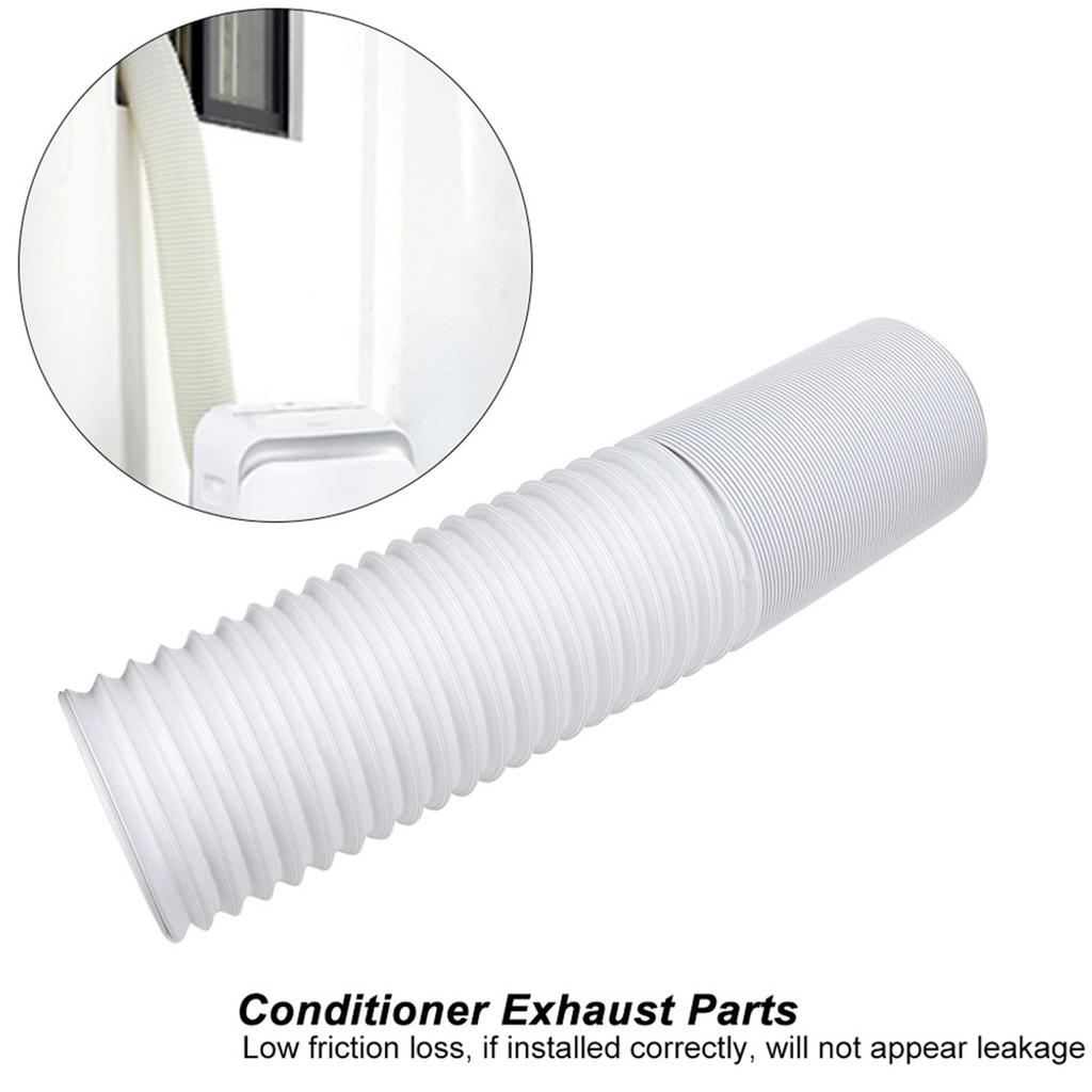 Portable Universal Flexible Air Conditioner Exhaust Hose Tube Replacement Parts(D13cm*1.5M)