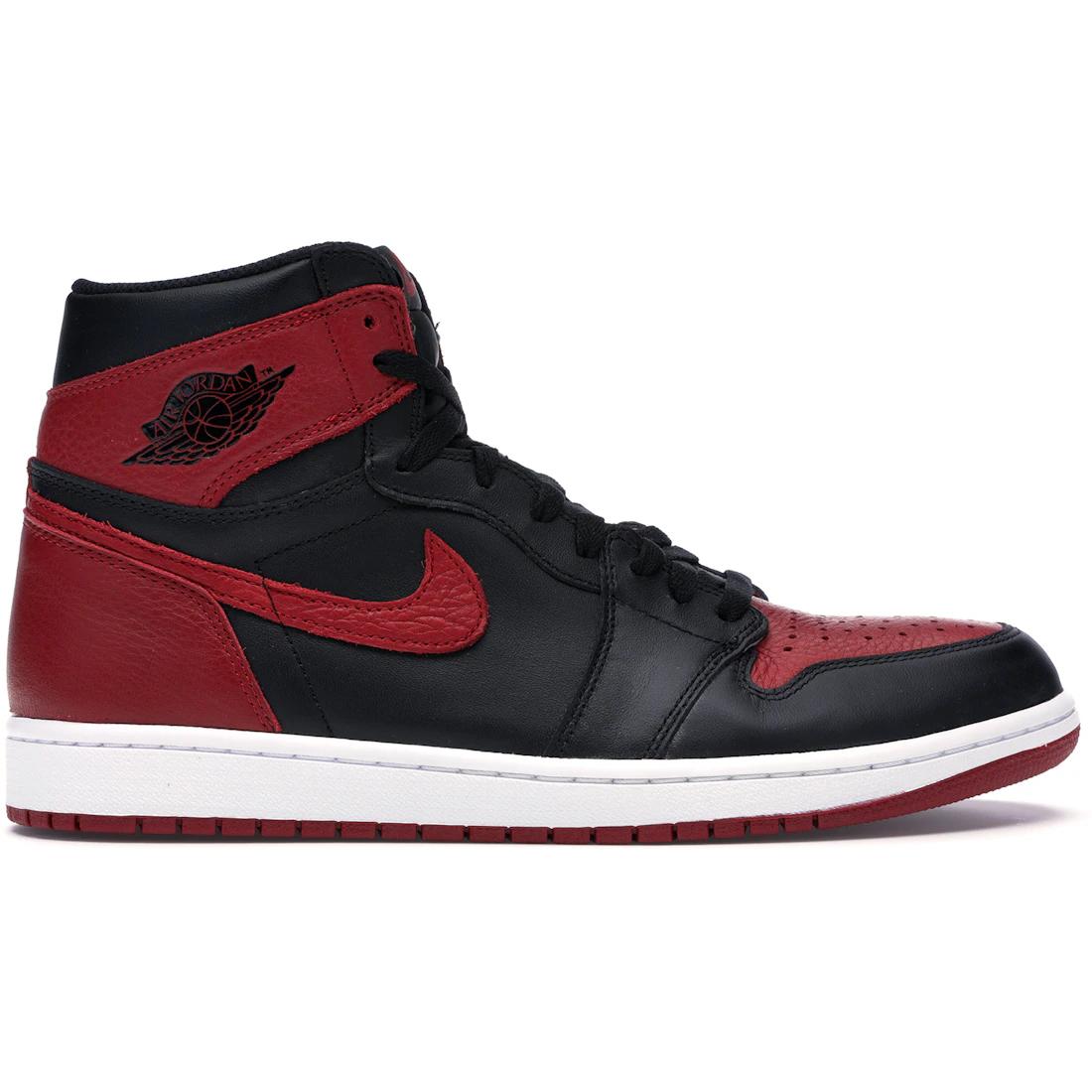 

Sneaker Jordan 1 Retro High Bred Banned (2016)(555088-001) 42.5