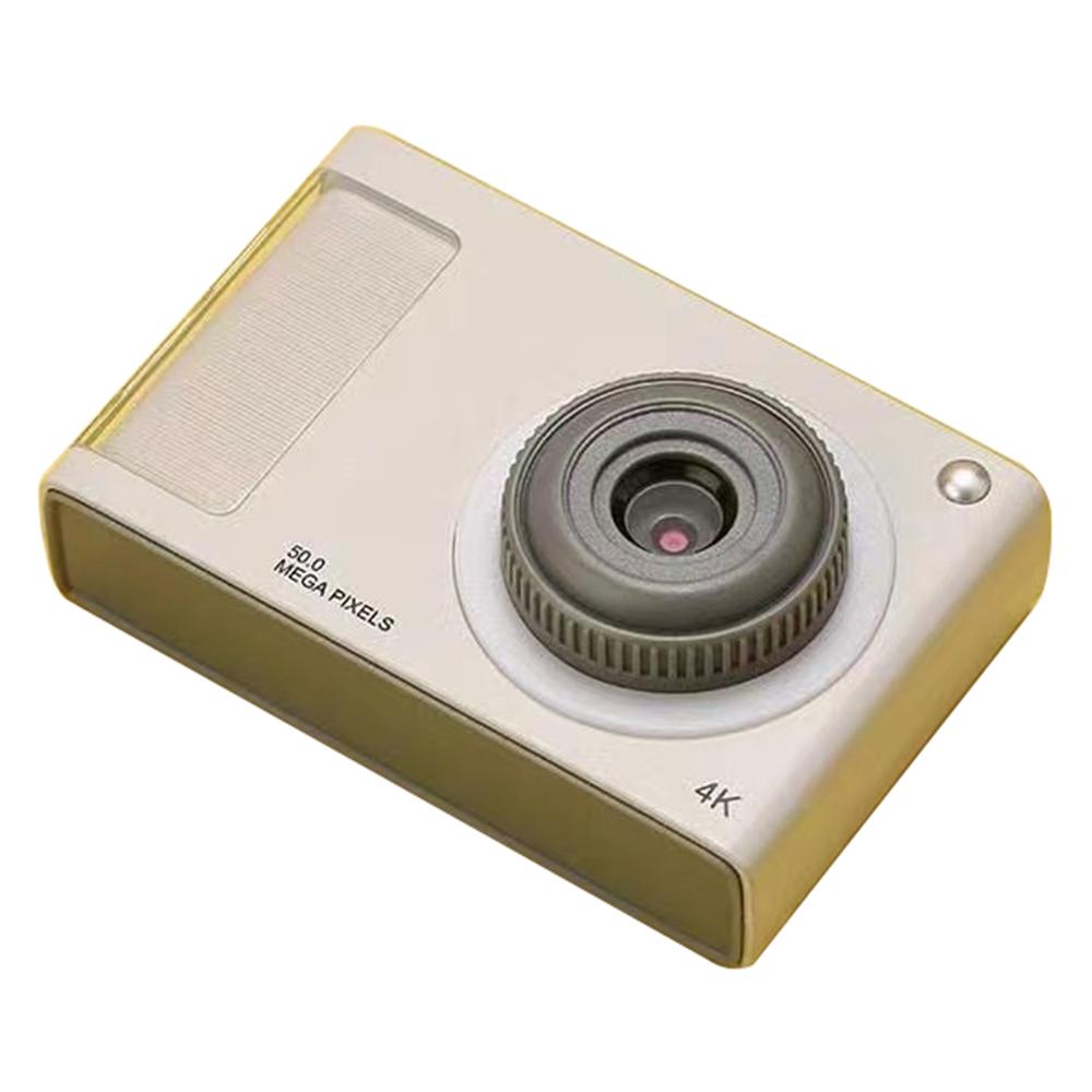 

Y2 2.4 Inch HD Dual Lens Digital Camera Video Recording 4X Zoom Retro CCD Camera Silver