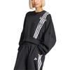 adidas Damen Adibreak Schwarzes Cropped Crew Neck Sweatshirt JD0189