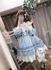 Hosaku Co., Ltd. Long Sleeve Lolita Dress, Cosplay, Gothic Lolita, Mori Girl, Cute Girls, Ruffled, Ladylike, Everyday Wear, Christmas, Halloween, Cost