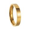 Polish Flat Stainless Steel Ring for Men Women 4mm 6mm 8mm 12mm Wide Couple Rings Jewelry Anniversary Wedding Gift