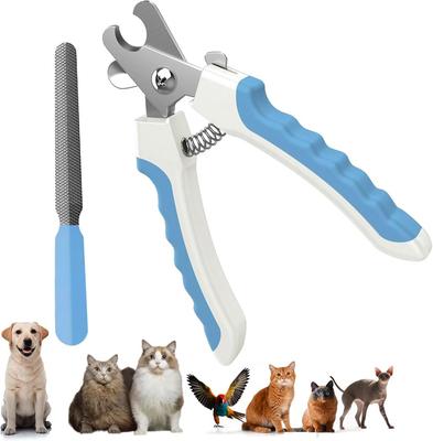 Pet Nail Clippers for Large Dog Nail Trimmer Stainless Steel Scissor Multifunctional Nail Cutter Cat Claw Care Grooming Supplies