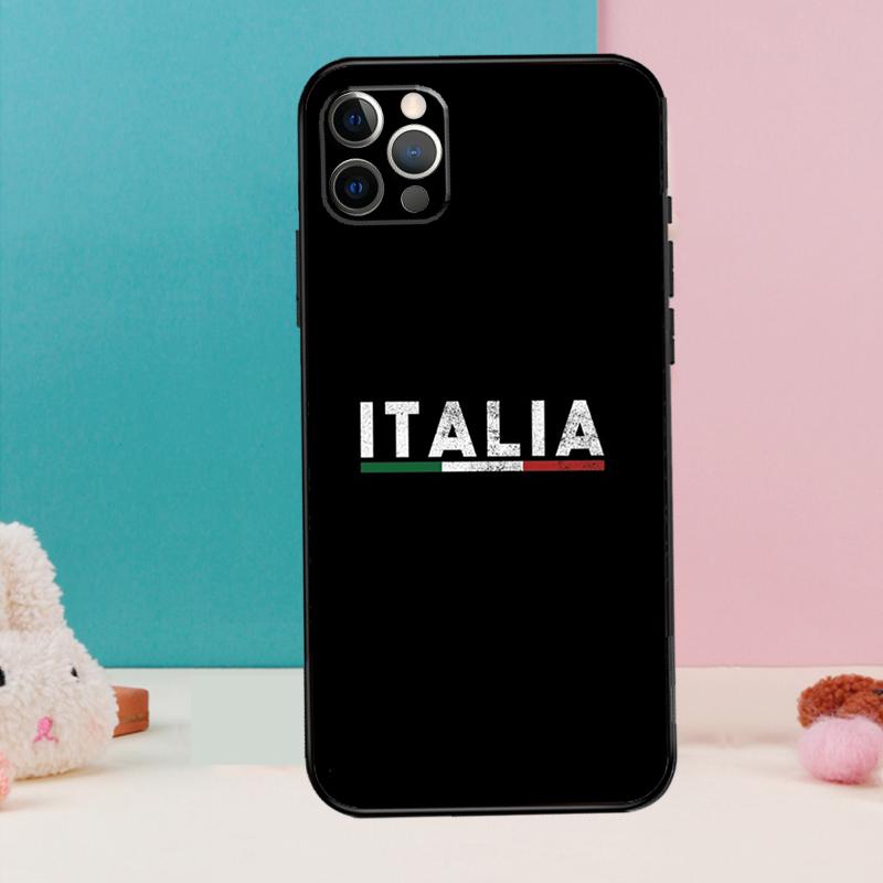 Italy Italia National Flag Phone Case For iPhone 17 Air 16 15 14 13 12 11 Pro Max 12 13 mini 15 16 Plus 16e Cover Coque