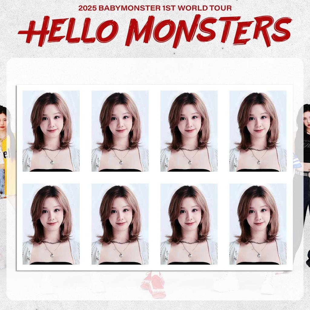 BABYMONSTER Treasure Fan Meeting Chiba Venue Limited ID Photo