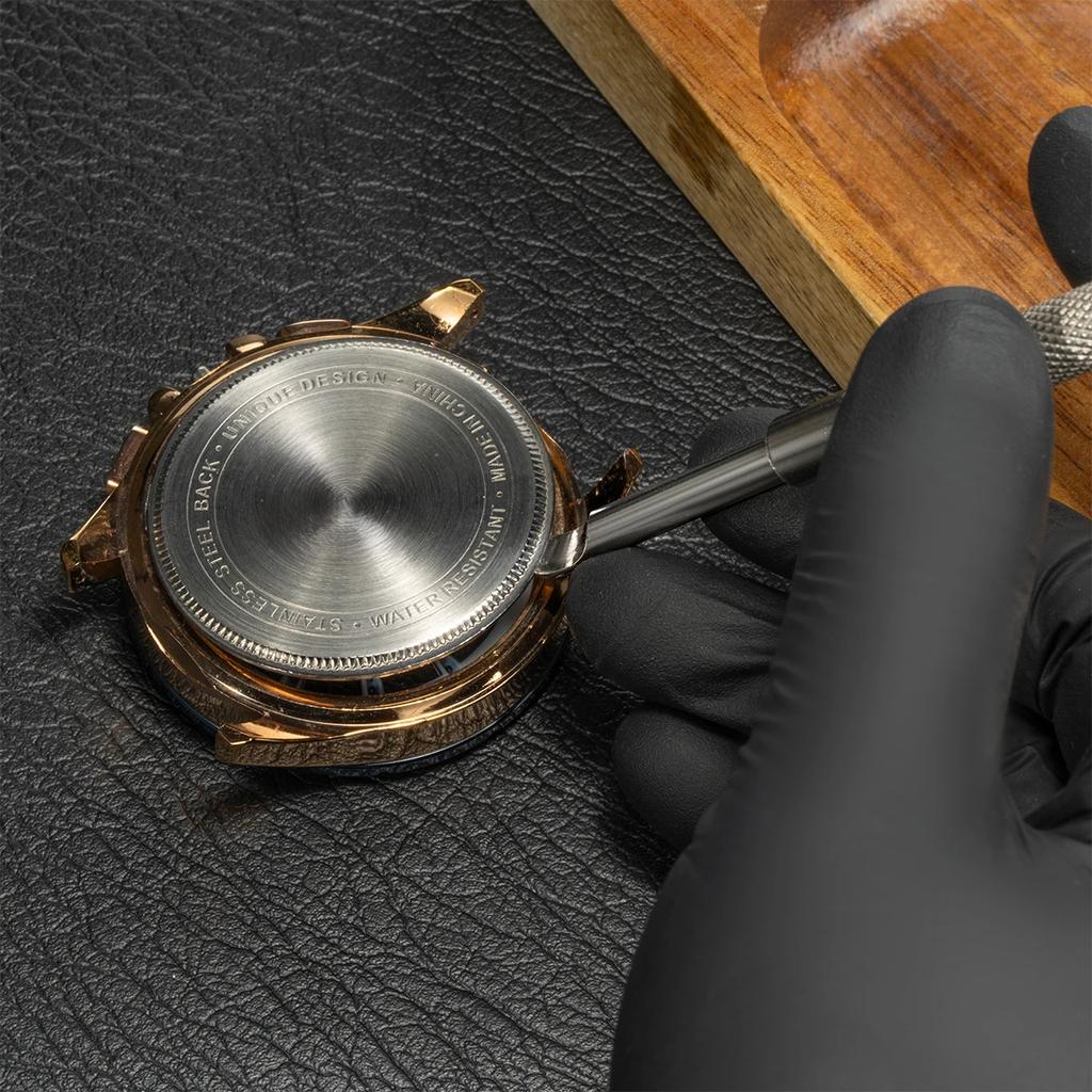 2/4Pack Stainless Steel 4mm Watch Hand Remover Tools Levers With Flat Blade Watch Needle Lifting Tool for Watchmaker Knife Tools