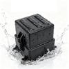 12V 3 Way Waterproof Fuse Relay Box Blade Fuse Slots 4-Pin 5-Pin 40Amp Relay Fuse Relay Block For Cars Truck Marine Boat