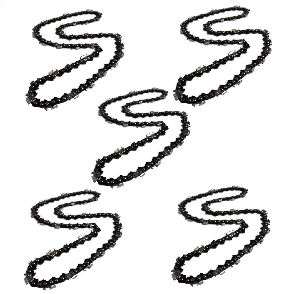 

5-piece standard Mutohiro saw chain set for 25AP-76E (Husqvarna: H00-76E / Steel: 13RMS-76)