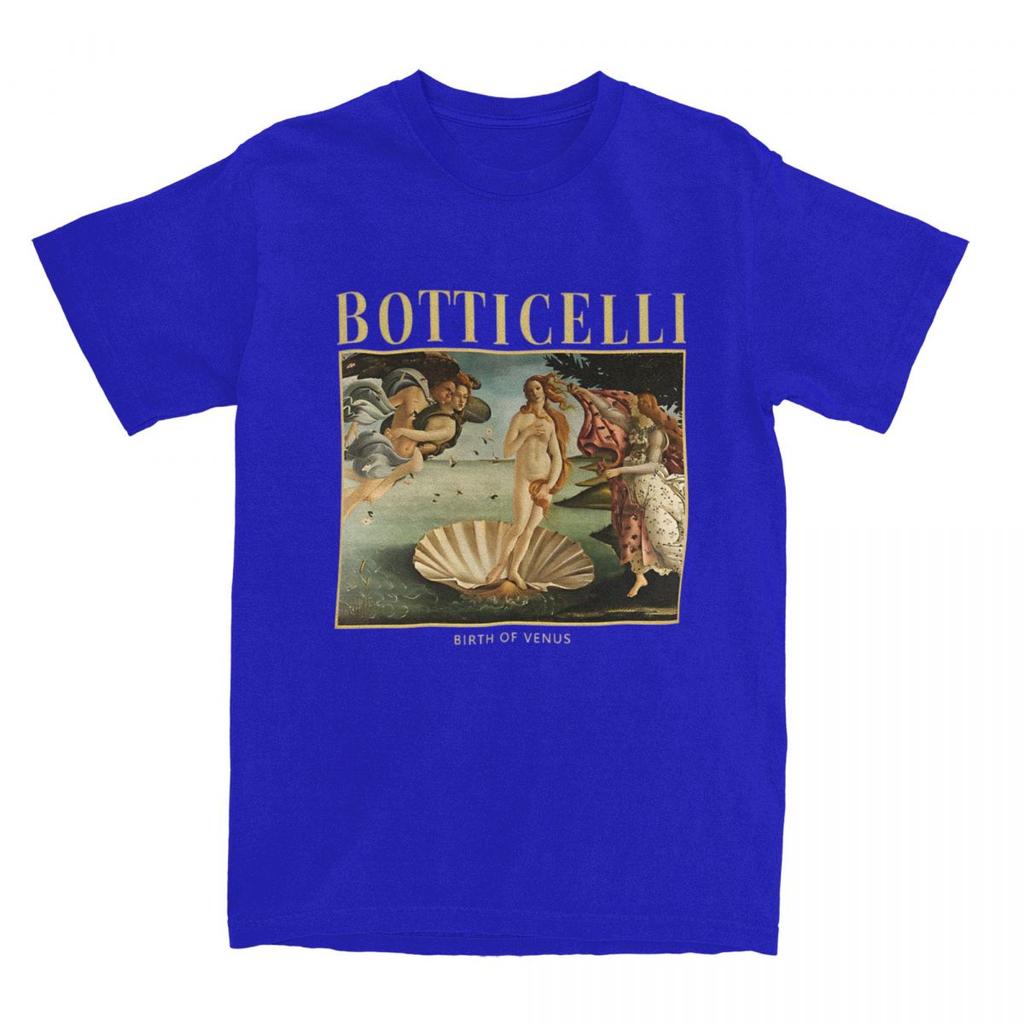 Tričko Zrození Venuše Sandro Botticelli Harajuku Trička Krátký Rukáv Streetwear Tričko Léto Bavlna O Krk Oversize Oblečení