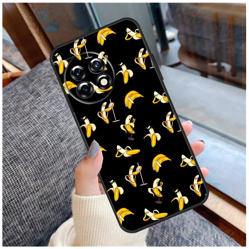 

Мемы Мультяшный Забавный Банан Чехол Для OnePlus 13 15 13R 13T 12 12R 11 9 10 Pro 10T 8T Nord 5 CE 2 3 4 Lite N20 N30 Чехол OnePlus 12