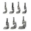 Industrial Sewing Machine Curved Hemming Foot Clothing Crimping Presser Foot Hem Pull Tube Presser Foot Assorted Sizes