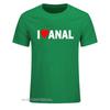 Streetwear Tempo Libero Harajuku Maglietta Top Alfabeto Interesse I Love Anal Maglietta Unisex Fresca Maglietta Battito Cardiaco Maglietta Oversize