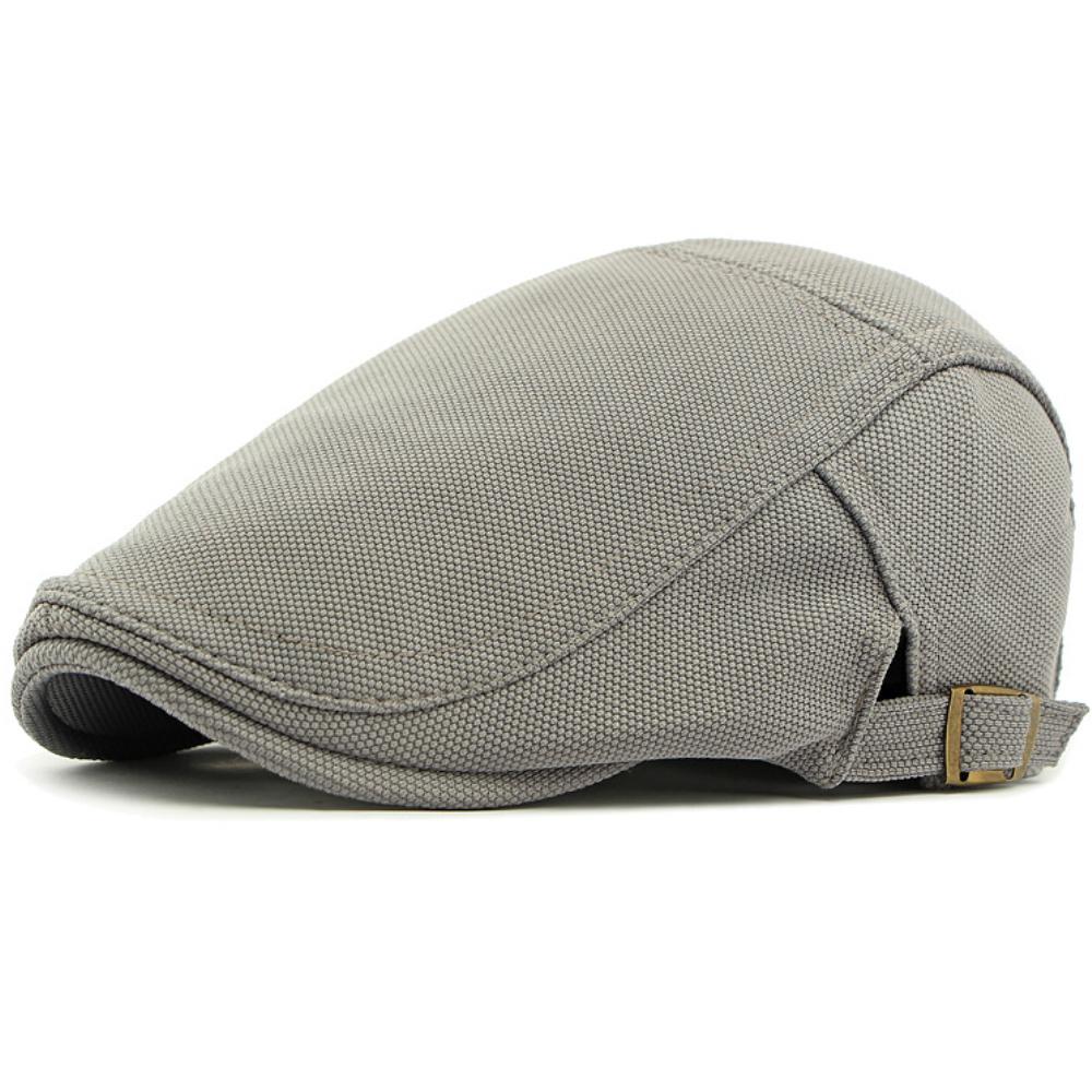 HT4774 Mens Berets Women Spring Summer Hat Sun Cap Solid Artist Painter Beret Hat Male Female Ivy Flat Cap Adjustable Beret Cap