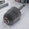 1Pcs 0.8-10mm Keyless Drill Chuck 1/4" Hex Shank Impact Driver Conversion Tool