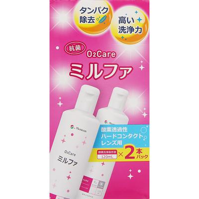 CF Antibacterial O2 Care Milfa 120ml x 2 sticle Soluție Lichidă Enzimatică de Curățare Conservantă Pentru Suprafațe Dure Curățare Enzimatică Lichidă