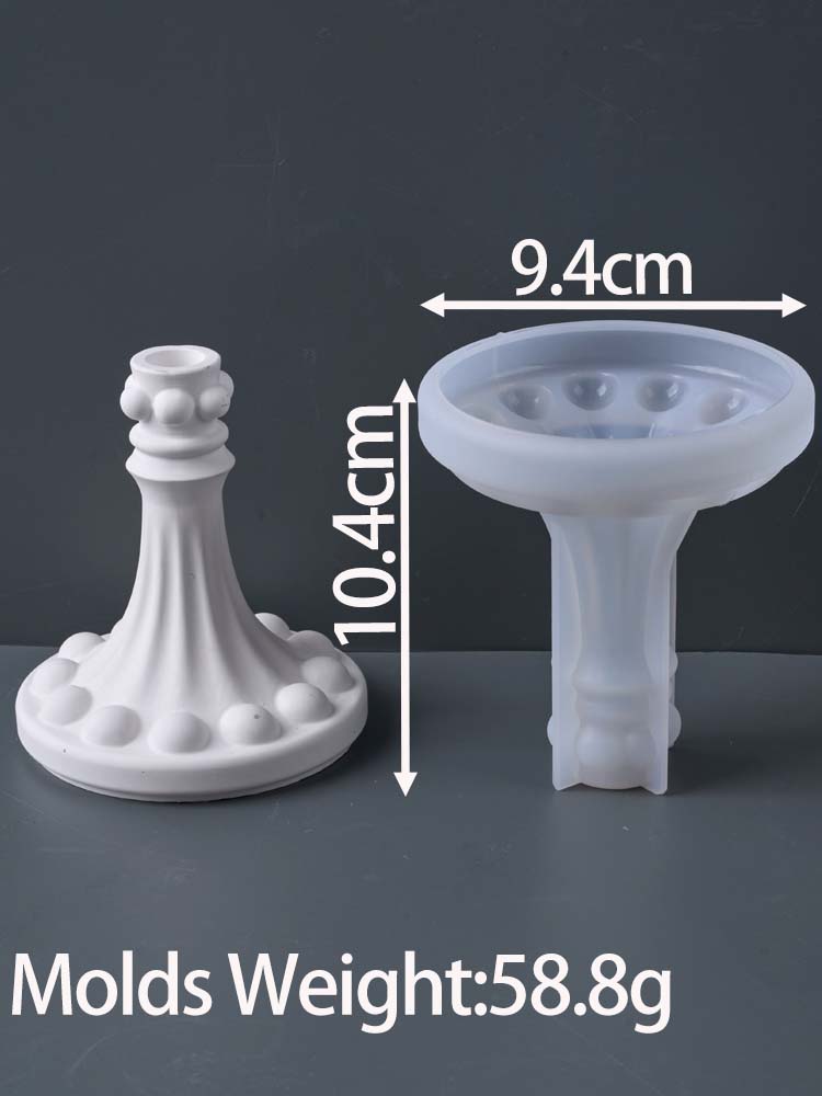 

Подсвечник в европейском стиле Силиконовая форма Сделай сам Ароматический подсвечник Основа Гипс Смола Ремесло Литьевые формы Принадлежности для домашнего декора