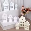 Star Heart House Silicone Molds Light Heart Houses Concrete Moulds Casting Molds Home Decoration Resin Candle Casting Mould