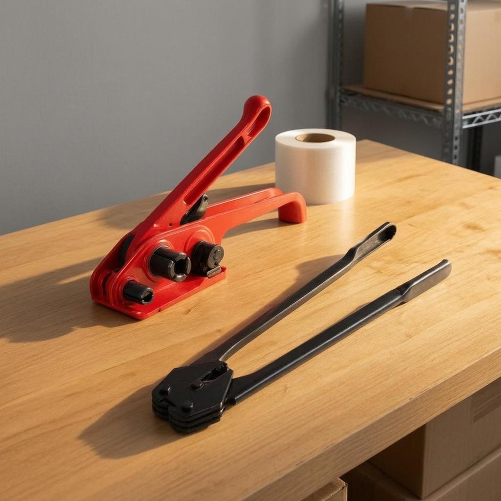 Handheld Manual Strapping Tool Heavy-Duty for Bundling Tasks