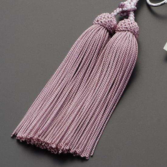 Buddhist Altar Shop Takita Shoten Buddhist Prayer Beads, Soto Zen Zen Buddhist Formal Prayer Beads [Women's], Genuine Crystal, 8-inch, Silk Tassel,