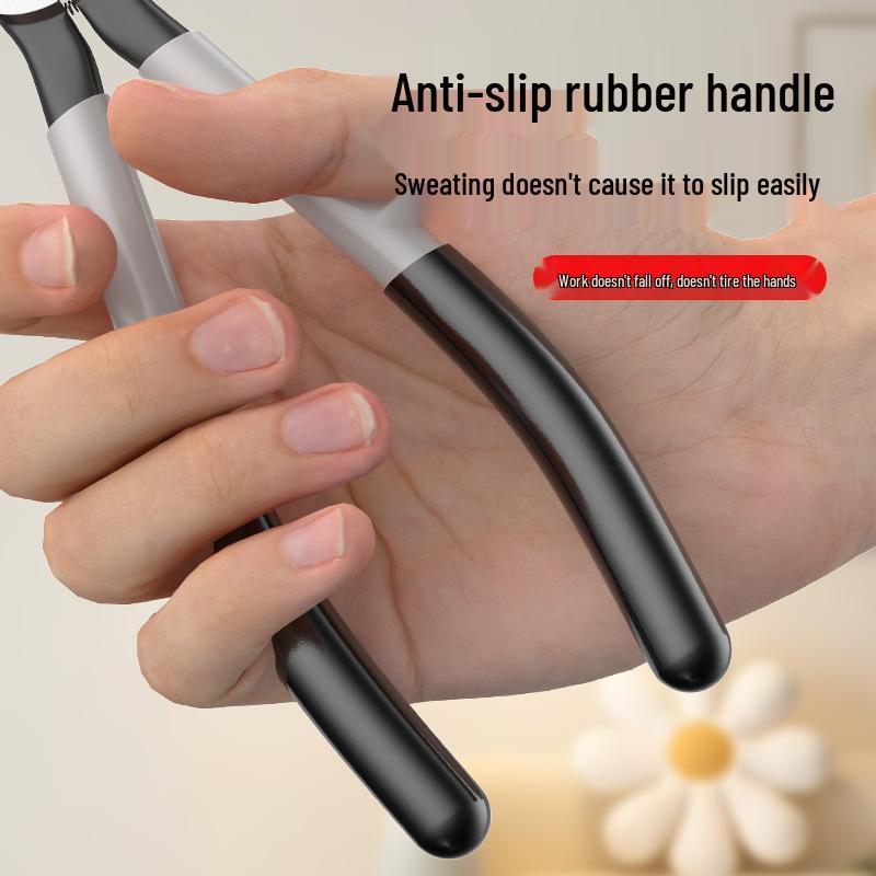 Industrial Grade Angled Cutters: High Hardness Offset Thin Jaw Pliers for Electricians and Electronic Models