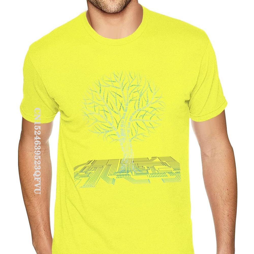 

Футболка для программирования с двоичным деревом, мужская, с графическим принтом, на заказ, оверсайз, аниме, мужская, из мягкого хлопка, с круглым вырезом, футболки, дропшиппинг 3XL