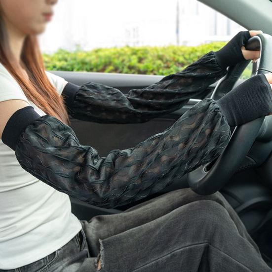 Arm Sleeve for Men Women UV Sun Protection Long Gloves