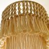 Bohemian Macrame Lamp Shade Pendant Light Cover Handmade Woven Ceiling Fixture