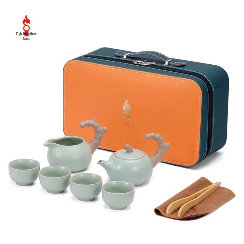 Bafangli Auspicious Ceramic Tea Set