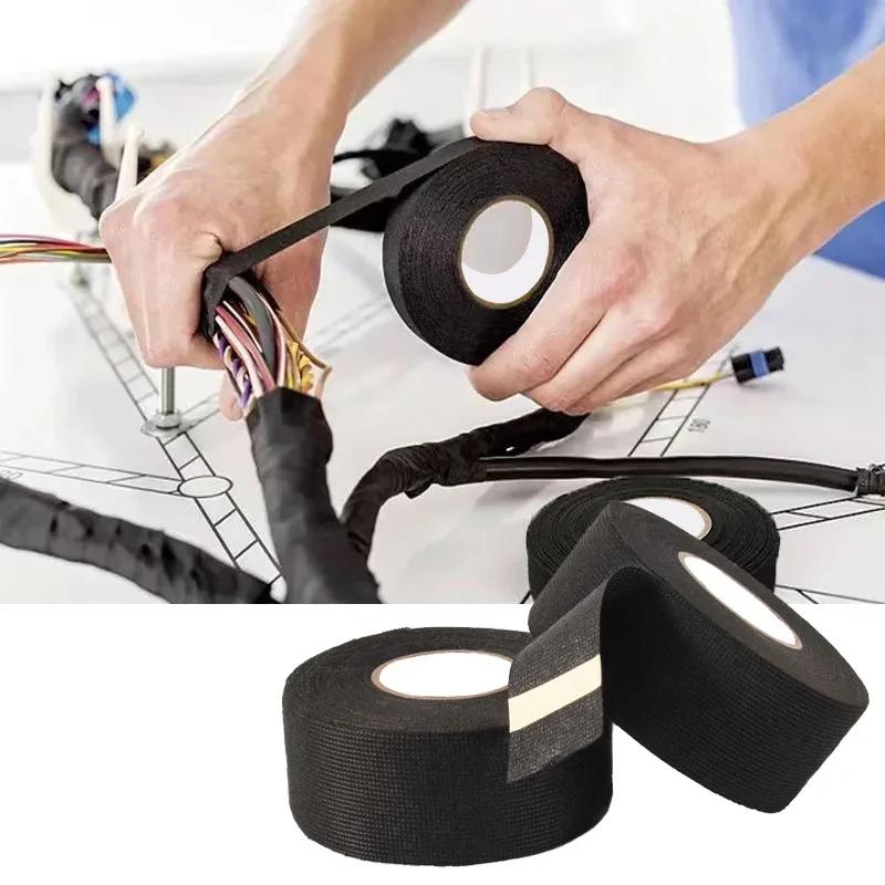 Cinta adhesiva retardante de calor Coroplast de 9, 15, 30 y 50 mm para protección de mazos de cables de automóviles