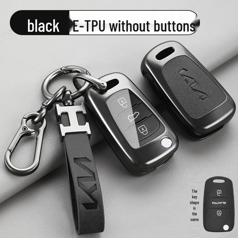 Kia Key Bag for K3 K4 K5, KX3 KX5/7, Sportage, Sorento, Niro, Kaicheng - Unisex Shell Buckle
