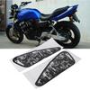 2pcs Motorcycle Decals 3D Colorful Inkjet Decorative Stickers Waterproof Dust Free