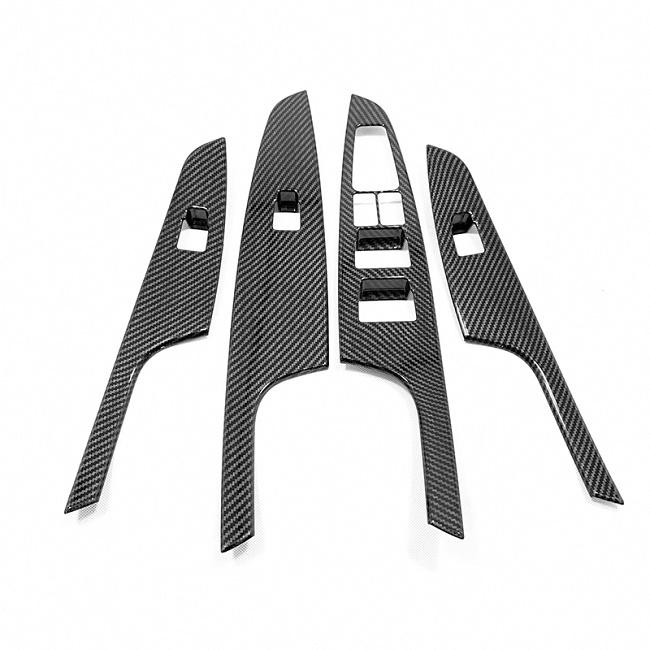 For Hyundai Tucson 2016-2020 Car styling ABS Plastic Inside Door Handle Panel Surround Window Lift Switch Cover Trim Accessories