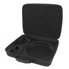 Satellite Travel Bag Hard Shell Double Layer Shock Absorption Foam Portable Carrying Case for Cable