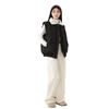Down cotton vest women's vest short autumn and winter cotton vest sleeveless cotton vest outer jacket
