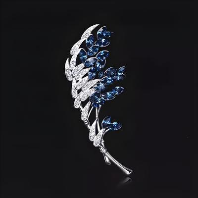 Ao Bamboo Brooch High-End Female Delicate Bamboo Personality Corsage Niche High-End Pin Suit Accessories