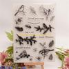 92MF Silicone Seal Stamp Scrapbooking Embossing Photo Album Paper Card Winter Birds