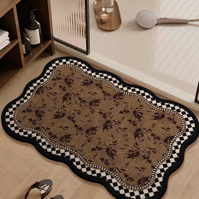 Bathroom absorbent diatom mud toilet doormat toilet toilet floor mat toilet carpet